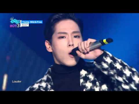 【TVPP】B.A.P - Young, Wild & Free, 비에이피 - 영, 와일드 & 프리 @Show Music Core