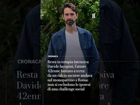 Video Davide Iacopini, operato l'attore aggredito dalla banda della minicar: Lo hanno scalciato
