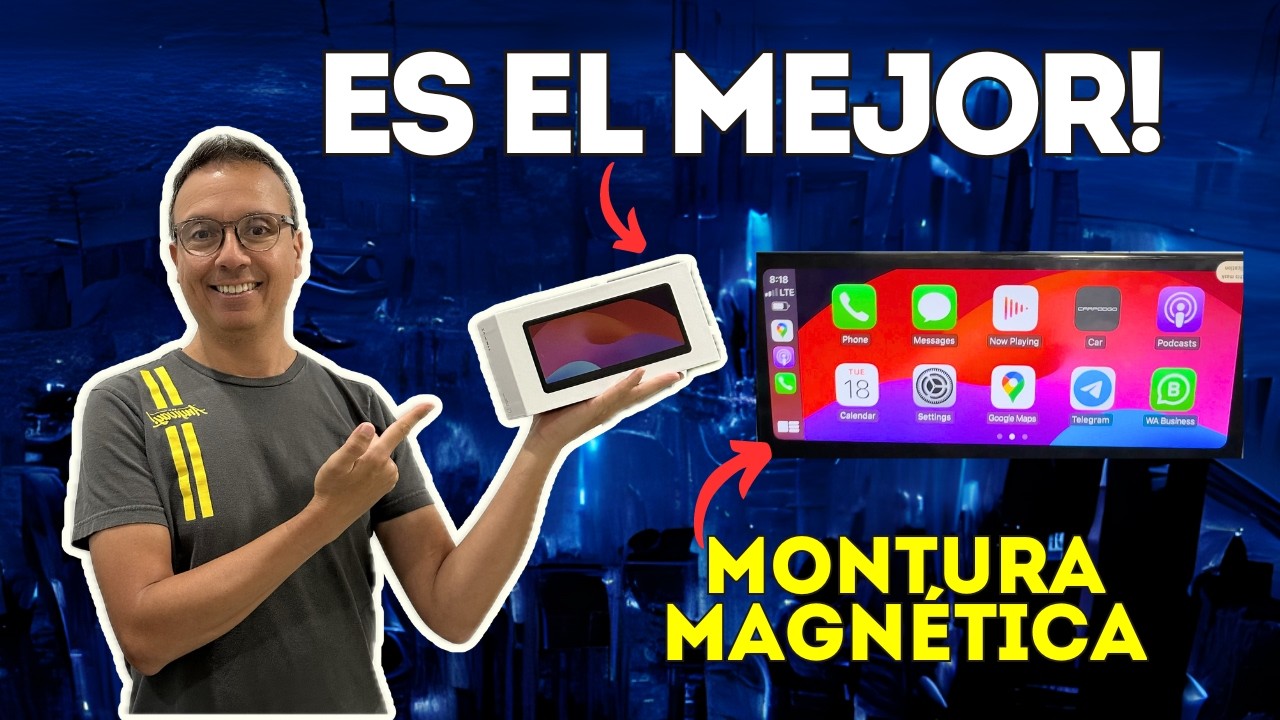 Instala CARPLAY o ANDROID AUTO en tu COCHE VIEJO sin cambiar la radio ...