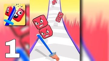 SWORD CUT RUN (Levels 1-5) Android & IOS Gameplay