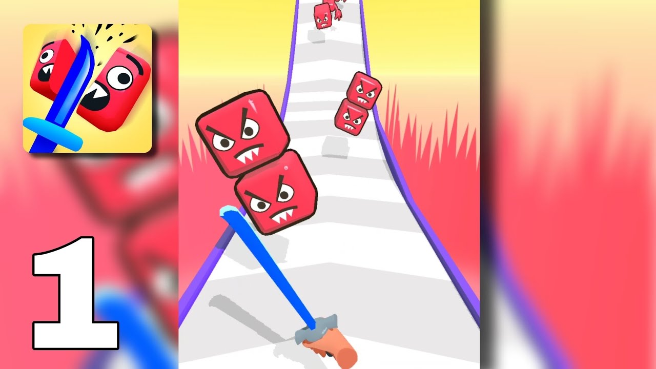 SWORD CUT RUN (Levels 1-5) Android & IOS Gameplay