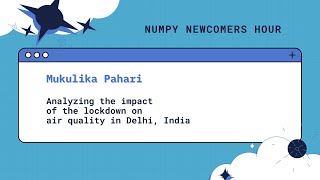 Analyzing the impact of the lockdown on air quality in Delhi, India :: Mukulika Pahari
