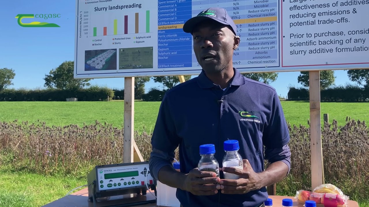 Treating slurry to reduce emissions