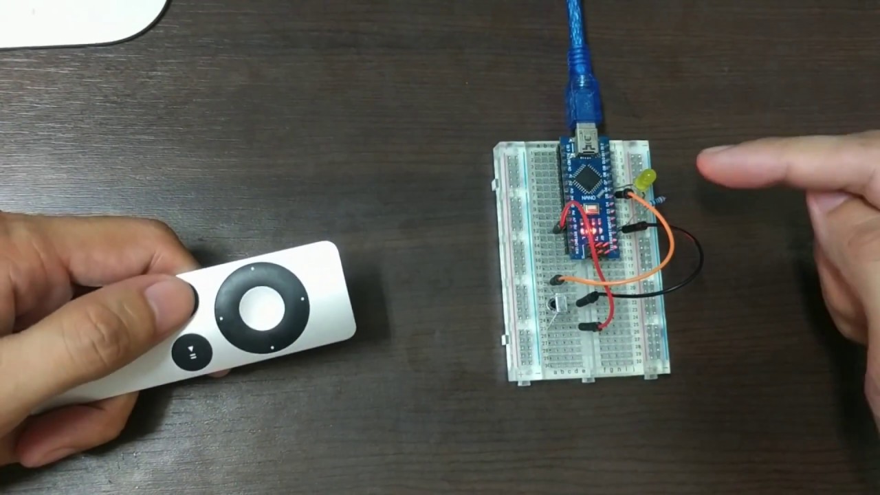 【Arduino教學】實作14- 紅外線遙控LED(使用arduino nano)