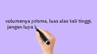 menghafal rumus bangun ruang/volume lewat lagu