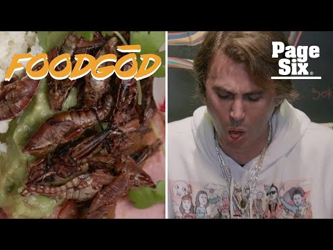 Foodgod Eats Ants Grasshoppers and Other Bugs Foodgod Jonathan Cheban Page Six