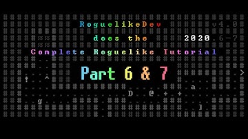 Roguelike Dev Tutorial in Python Week 4 - Fights & UI