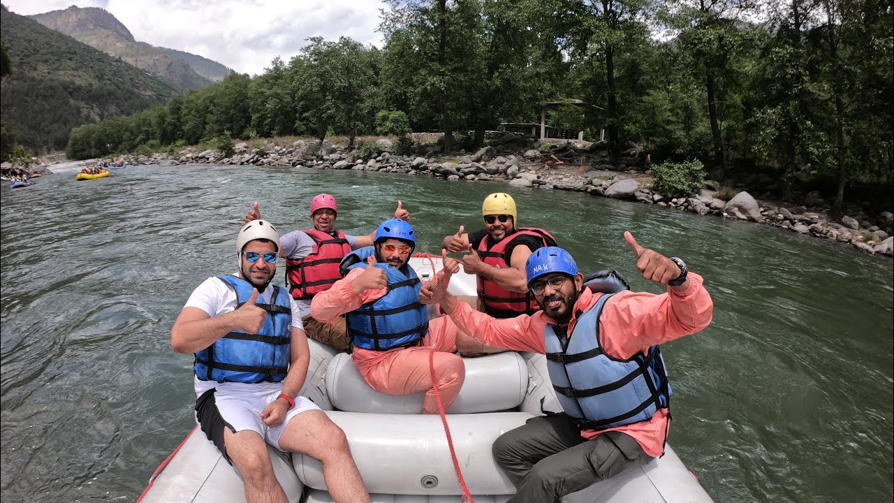 River rafting part 2 manali #himachalpradesh #manali #2023 - YouTube