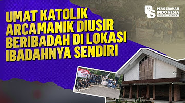 Umat Katolik Arcamanik Diusir Beribadah di Lokasi Ibadahnya Sendiri