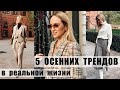 КАК НОСИТЬ ОСЕННИЕ ТРЕНДЫ В РЕАЛЬНОЙ ЖИЗНИ | ПРИМЕРКА ZARA, MASSIMO DUTTI, UNIQLO | AlenaPetukhova