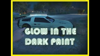 GLOW IN THE DARK PAINT - GTA ONLINE MODDED PAINT - GTA ONLINE 1.50