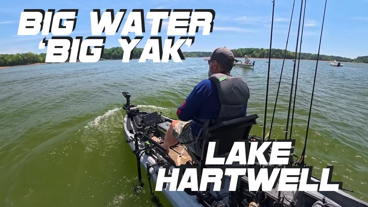 Nucanoe Unlimited Max in big water (Lake Hartwell SC)