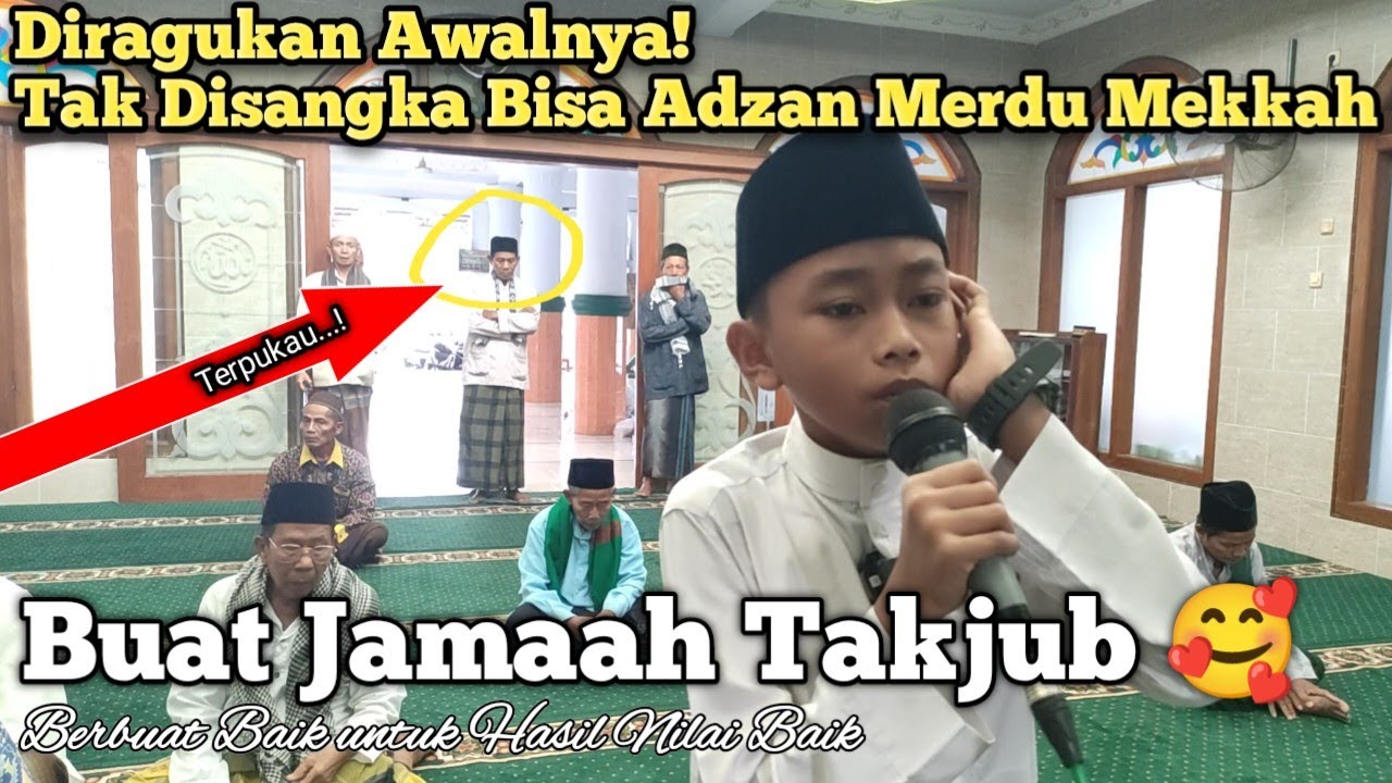 Diragukan Awalnya! Tak Disangka Bisa Adzan Merdu Mekkah Buat Jamaah Takjub