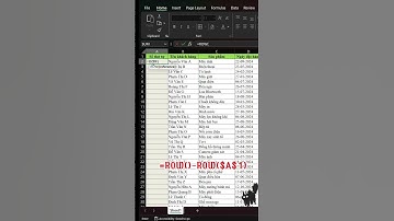 Cách đánh số thứ tự bất bại trong Excel không ngại xóa dòng  #excelonline #ganoexcel #tinhoc