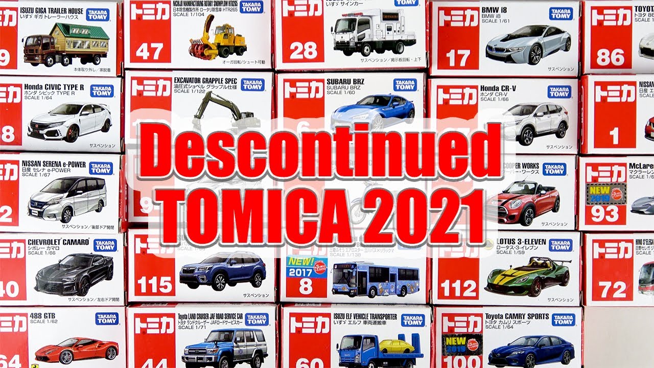 Unboxing the Tomicas that were discontinued in 2021! adult diecast