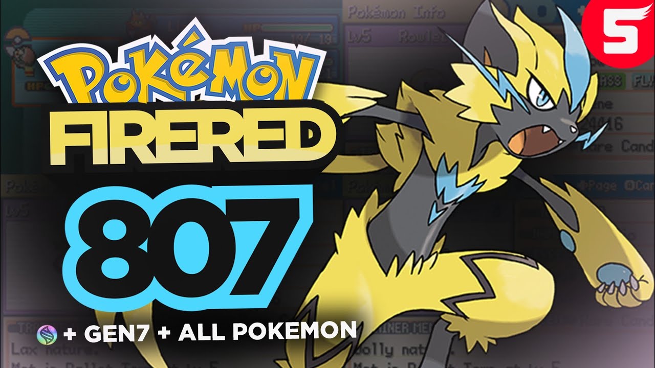 Pokemon FireRed 807 (Randomized): GBA Rom Hack With Mega ... - 