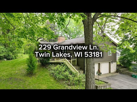 229 Grandview Ln, Twin Lakes, WI home video tour