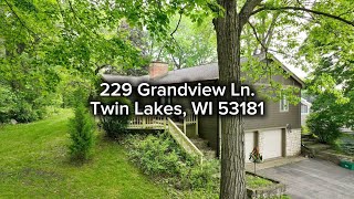 229 Grandview Ln, Twin Lakes, WI 53181 | Real Estate Drone Video Tour