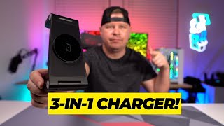 GEJIUCAI Magnetic 3 in 1 Foldable Wireless Charging Station Review