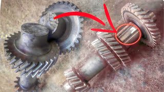 How to Repair Suzuki Rave Gear Block| Manual Gearbox Problem|||Gear Shifting & Gear Stuck Problem.