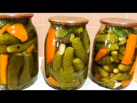 Хрустят даже зимой! Маринованные Огурцы на Зиму