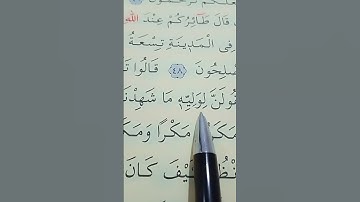سورة النمل الأية 48 إلى 51 القارئ سعد الغامدي