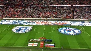 Slovakia National Anthem at Wembley!