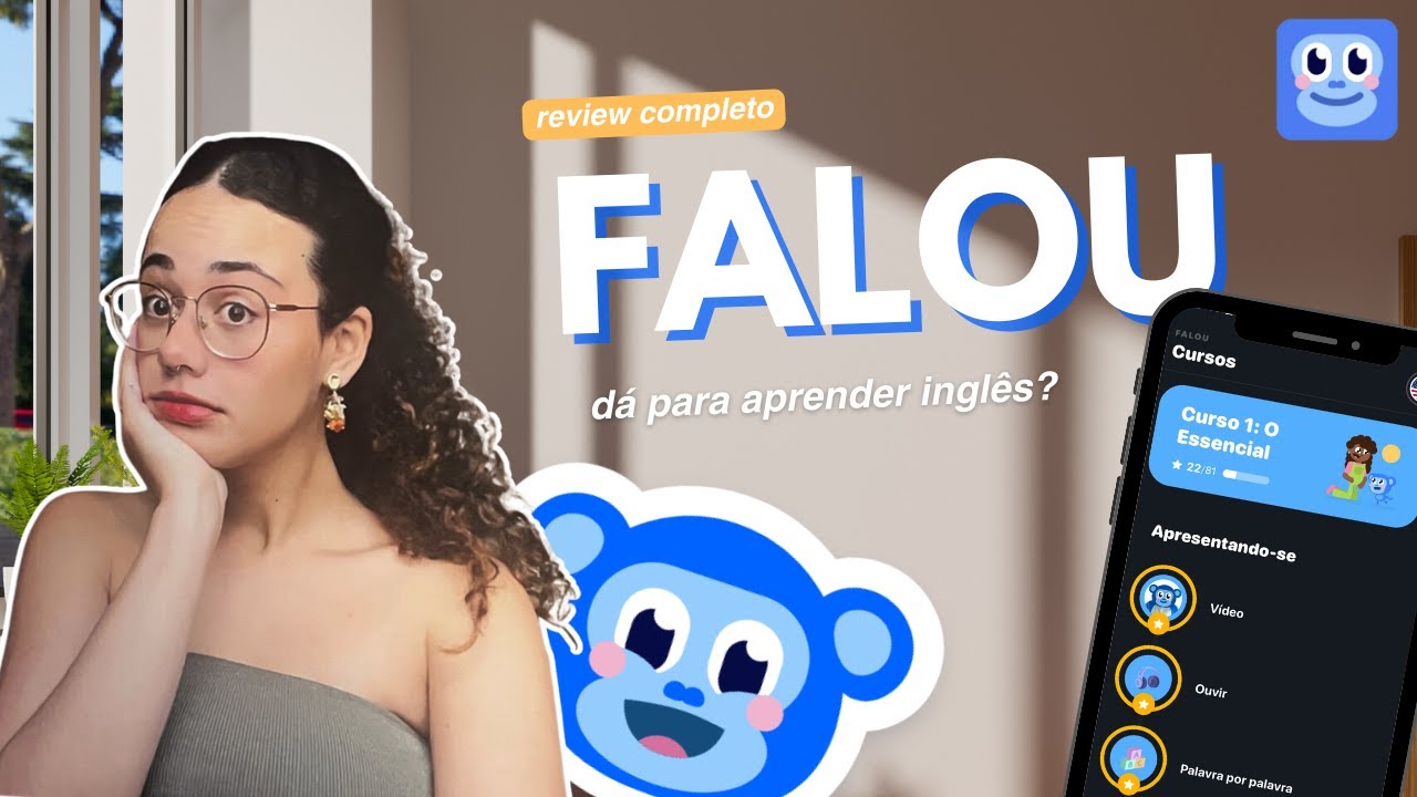 Como aprender inglês sozinho? Testando o app Falou