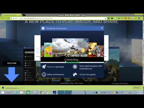 how to download facebook game room