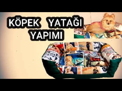 Kopek Yatagi Yapimi How To Make Dog Bed Youtube
