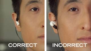 How to Properly Fit and Wear Shure Earphones