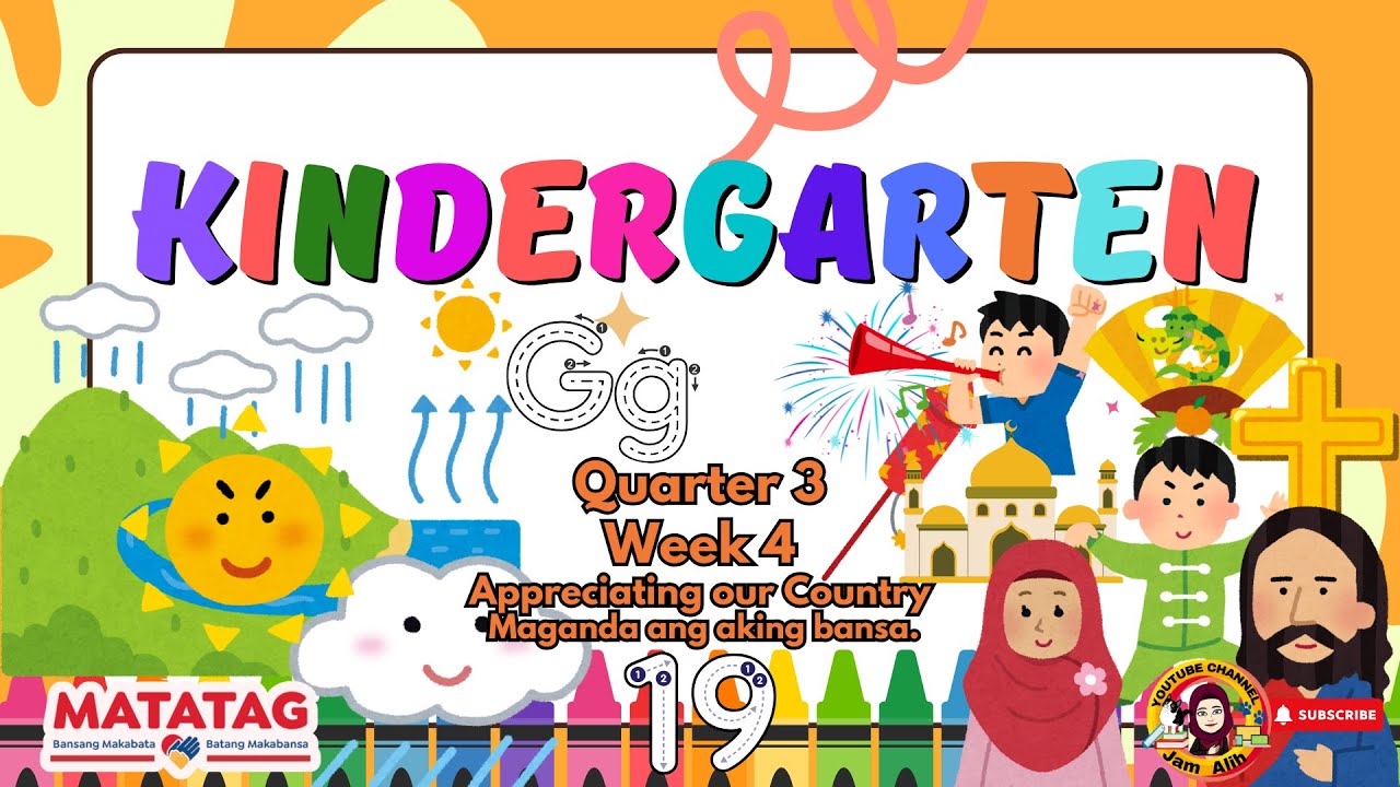 KINDER Quarter 3 Week 4 MATATAG - YouTube