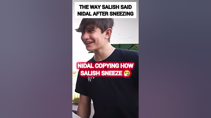 The WAY Salish Matter SAID Nidal Wonder After SNEEZING?!😂🥺 #nalish #trend #funny #shorts #shortsfeed