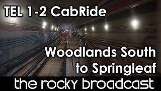 [4K] SMRT TEL2 CabRide from Woodlands South to Springleaf