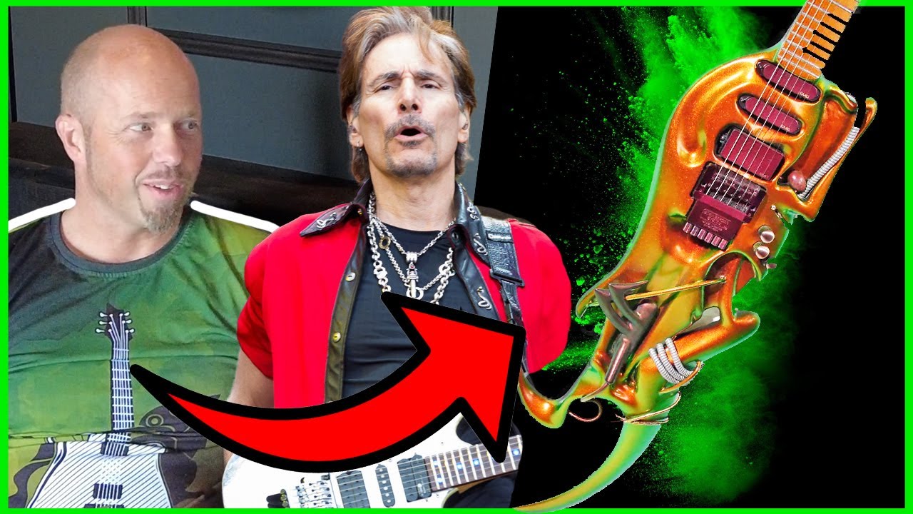 Assista a He Built Steve Vai's CRAZY Guitar! - Emerald Guitars Interview no YouTube Assista a He Built Steve Vai's CRAZY Guitar! - Emerald Guitars Interview no YouTube