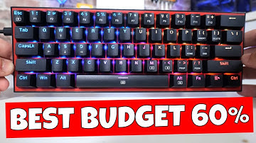 Redragon K617 RGB FIZZ 60% Hot Swap Silent Red Switch Mechanisch Gaming Toetsenbord