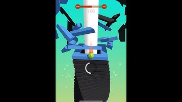 Stack Ball ⚽️ 🍉 3D Level 1050 Gameplay (iOS,Android) #shorts #stackball3d #stack-ball