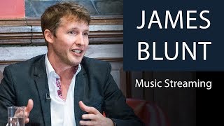 James Blunt Reveals Earnings from Music Streaming | Oxford Union