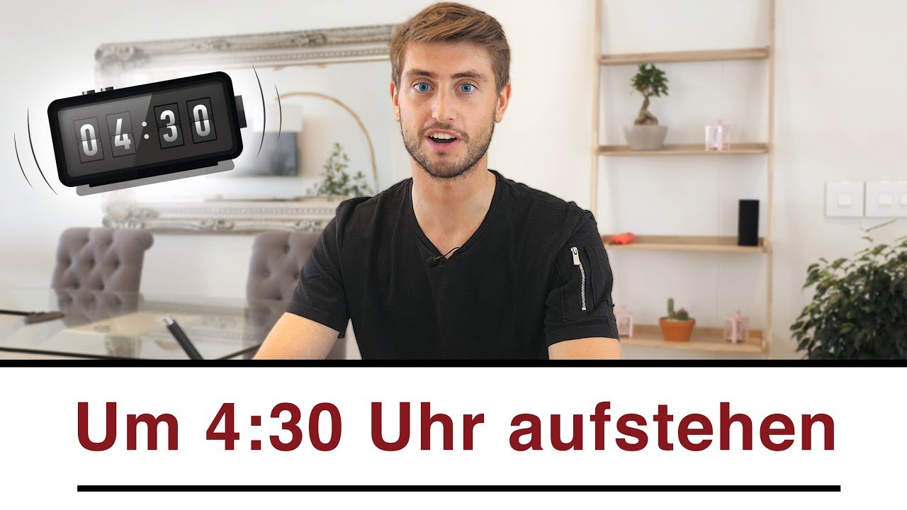 Jeden morgen um 4:30 aufstehen! - Das Experiment