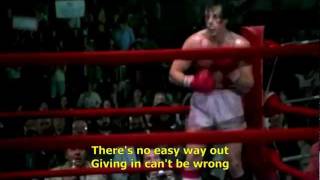 No Easy Way Out --- Robert Tepper {English Subtitles} (Rocky IV)