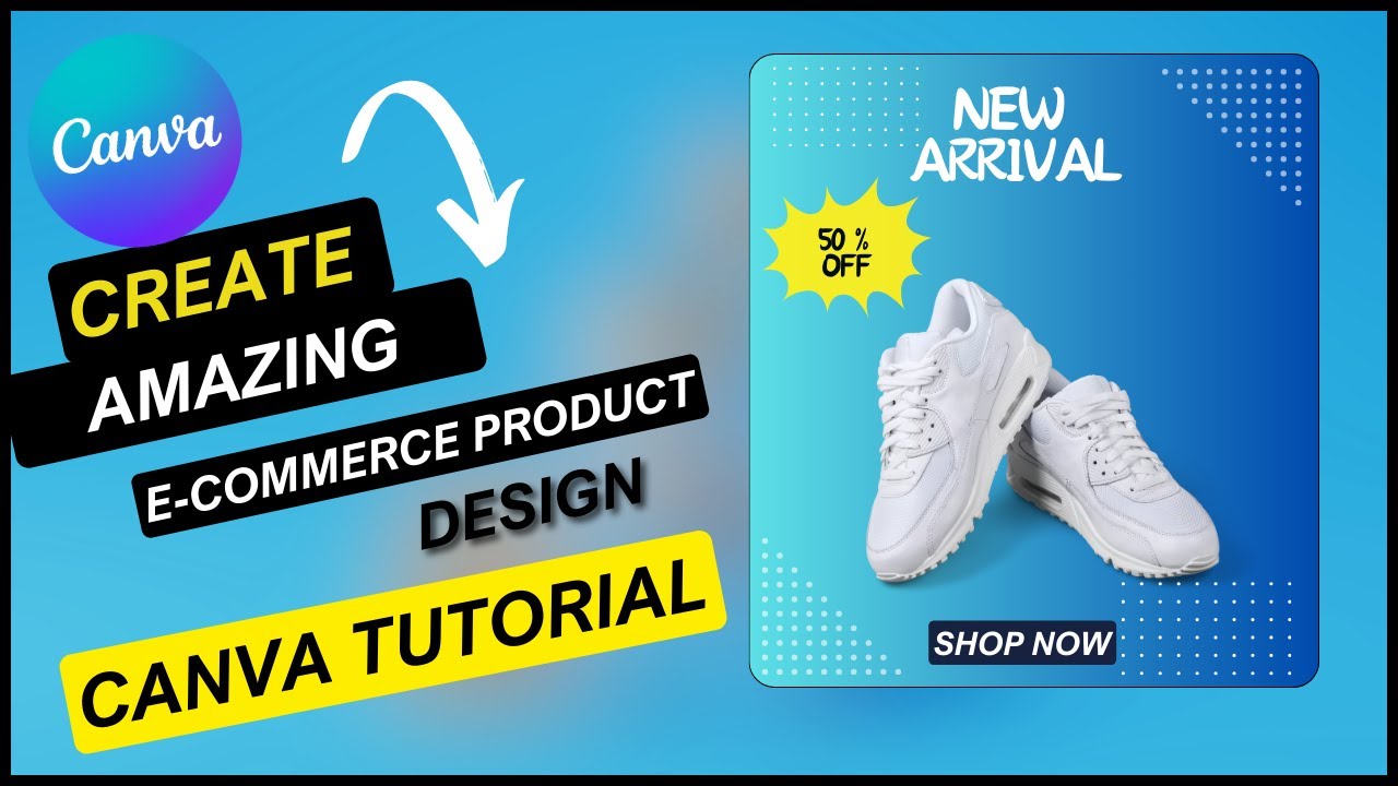 How to Create E-commerce Product Images in Canva | Mazrify - YouTube