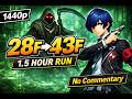 Persona 3 Reload | Tartarus 28F–43F Full Run (1.5 Hour, No Commentary, 1440p RTX 5070 Ti)