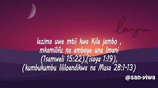 mambo 10(kumi) yatakayokufanya uwe karibu na mungu