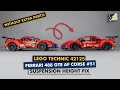 LEGO Technic 42125 Ferrari suspension height 2 minute fix