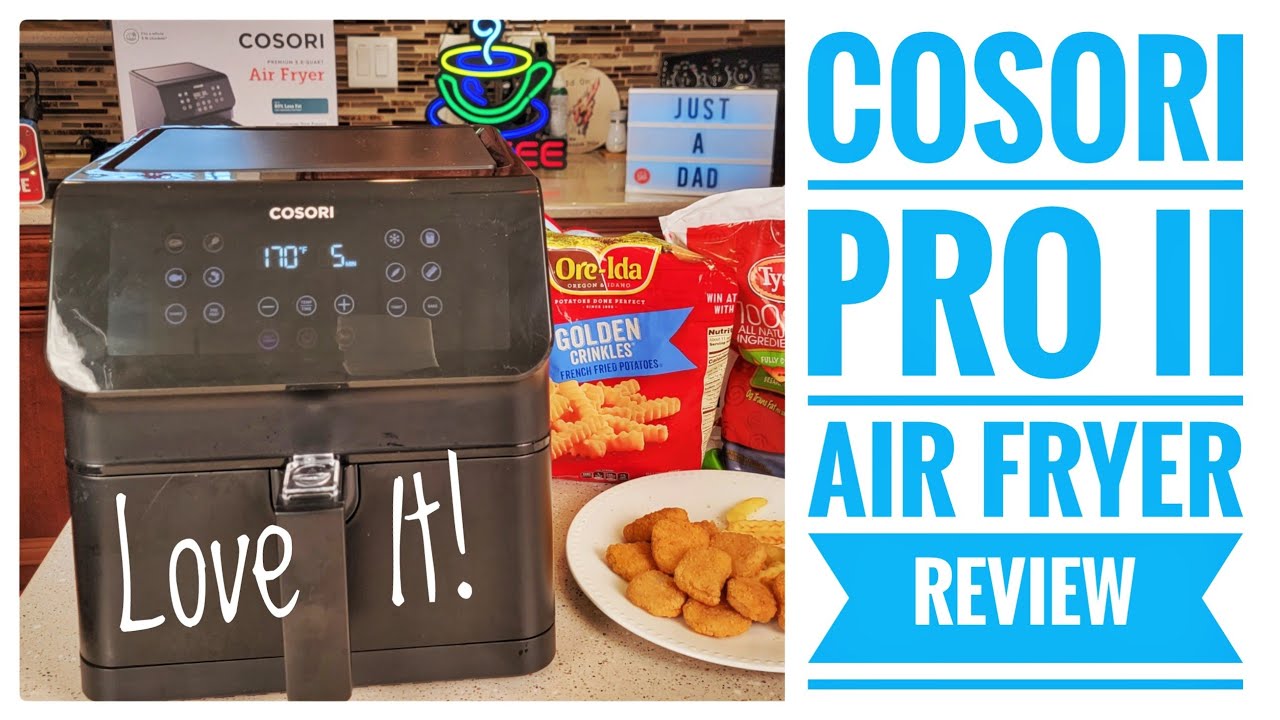 COSORI Pro II 5.8-Quart Smart Air Fryer, Large 12-in-1 Air Fryer