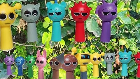  Can You Find the Hidden Sprunki Characters? 👀 Forest Fun Challenge