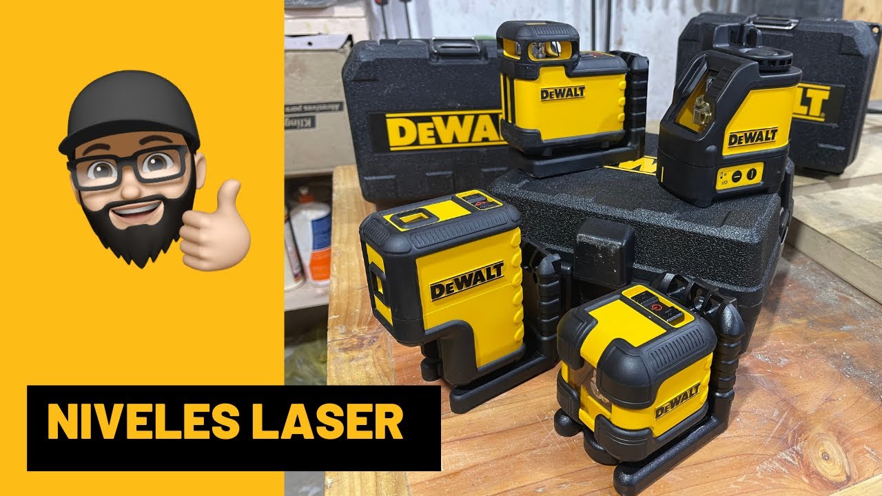 Nivel Laser Cruzada Luz Verde 360° Dewalt Dw03601cg