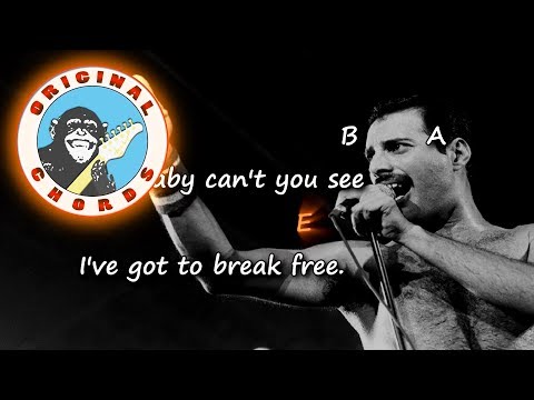 Queen - I Want To Break Free - Chords x Lyrics