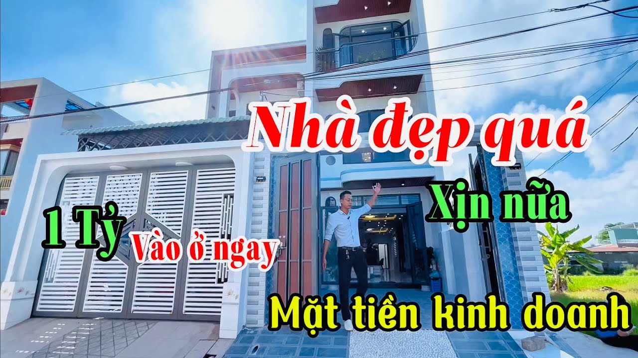 🏠🔥Chỉ cần 1 tỷ là Sở hữu ngay 👉Căn góc mặt tiền đường kinh doanh 