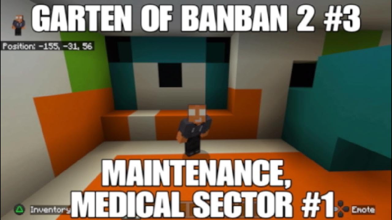How to build GARTEN OF BANBAN 2 in MINECRAFT #3 